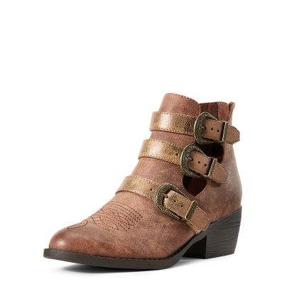 Ariat Western: Unbridled Melody Botas Western Mujer - Marrones (UGVAD3801)